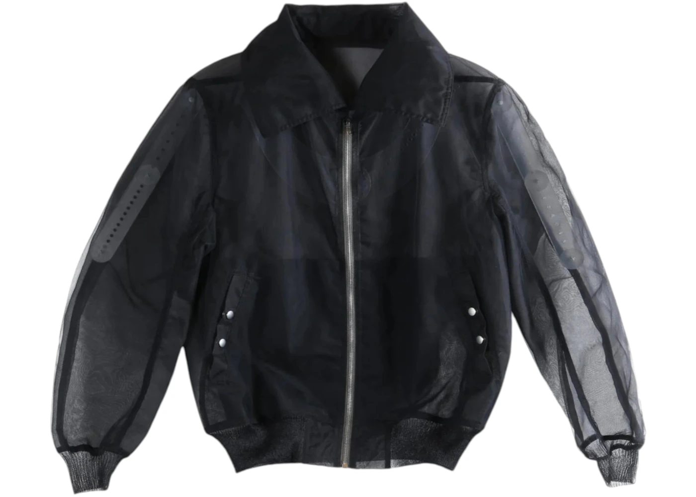 Rick Owens Women's Dracucollar Flight Bomber Jacket Black