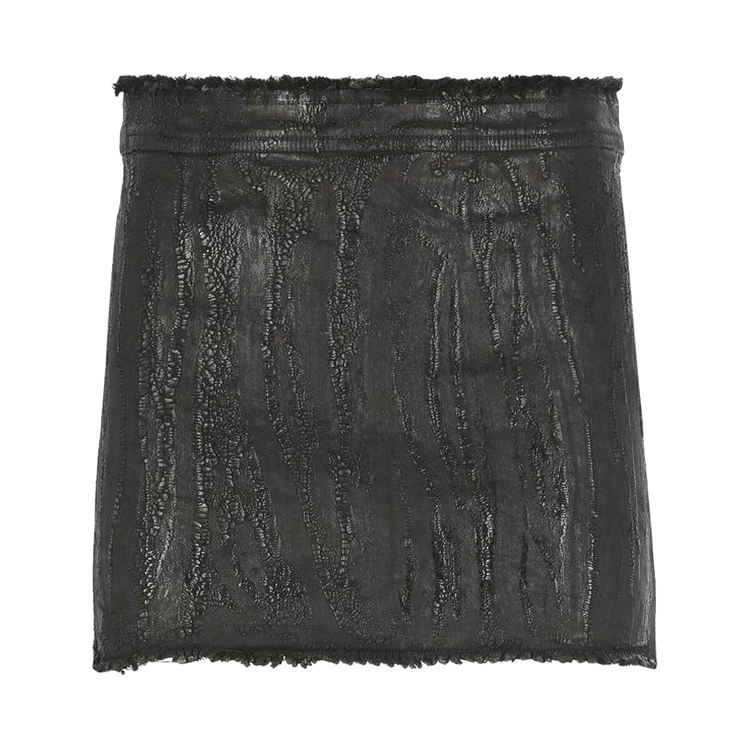 Rick Owens Mini Denim Skirt 'Black'