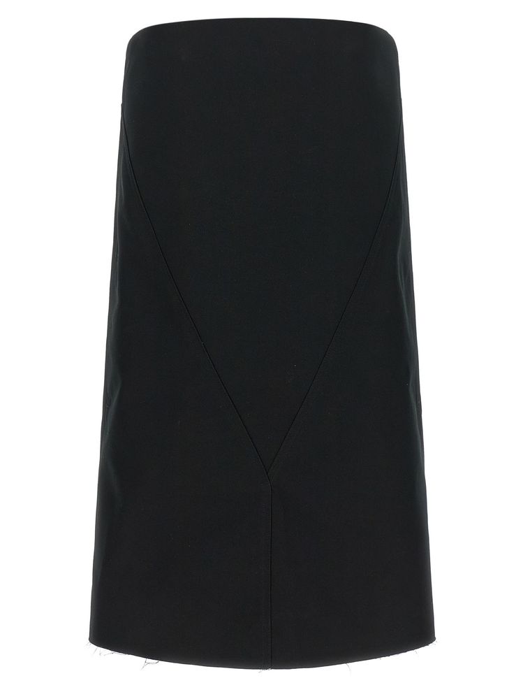 Rick Owens Tower Cropped Sheath Dress