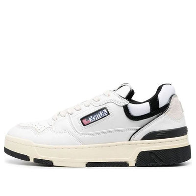 Autry CLC Leather Sneakers 'White Black'