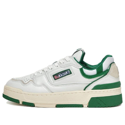 Autry CLC Leather Sneakers 'White Green'