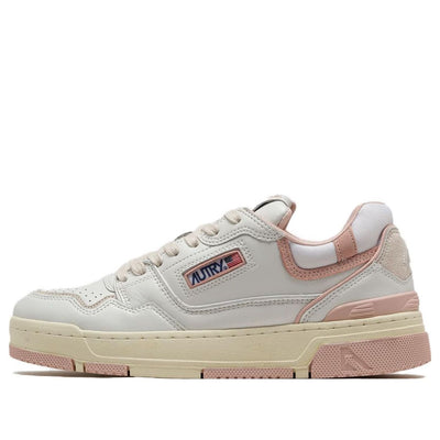 (WMNS) Autry CLC Leather Sneakers 'White Pink'