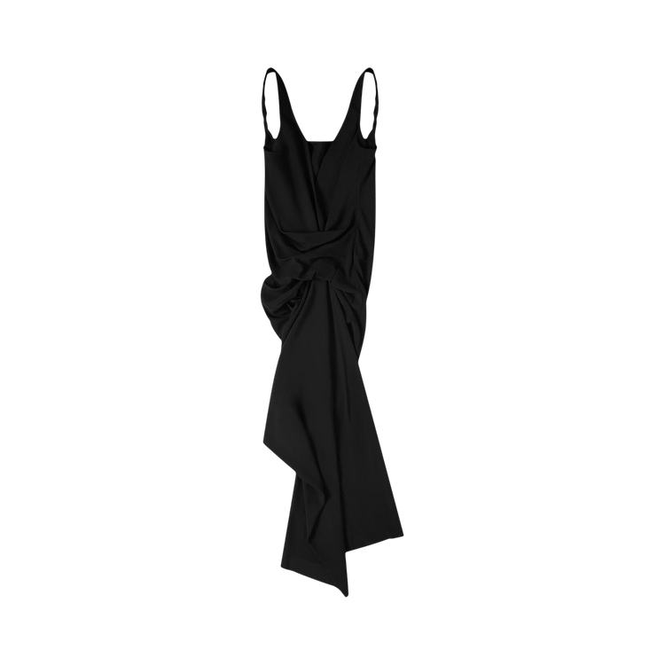 Rick Owens Strutter Draped Dress 'Black'