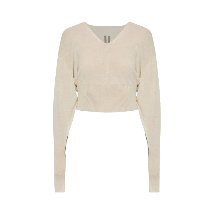 Rick Owens V Cropped Top 'Natural'