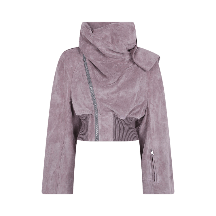 Rick Owens Pelle Imbottito Bomber 'Grape'