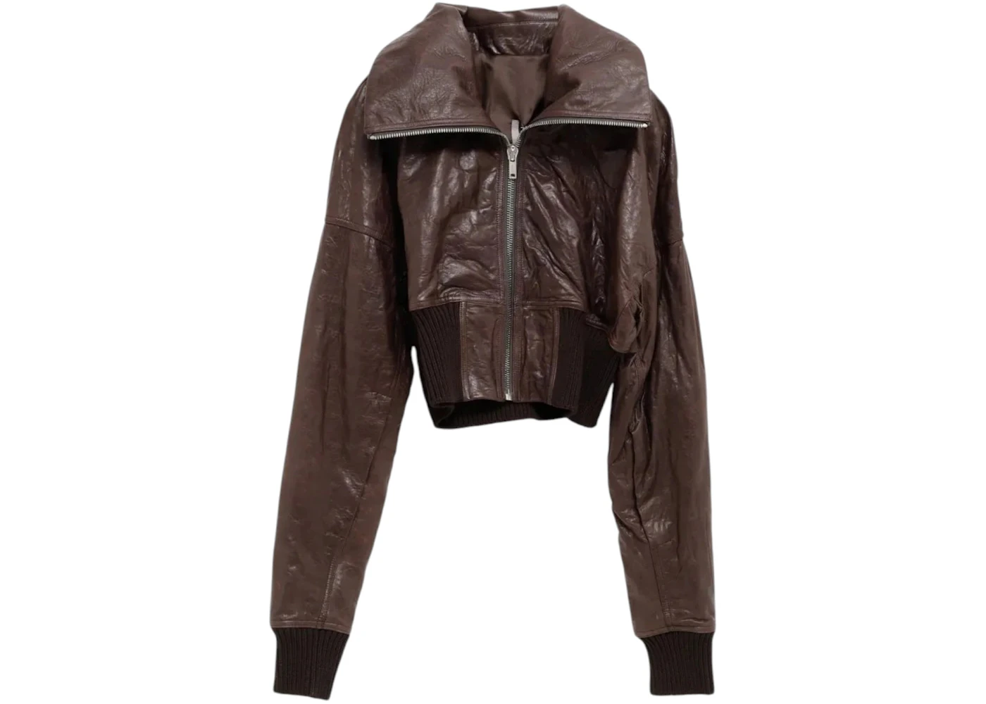 Rick Owens Women's Dracuflight Cropped Bomber Grease