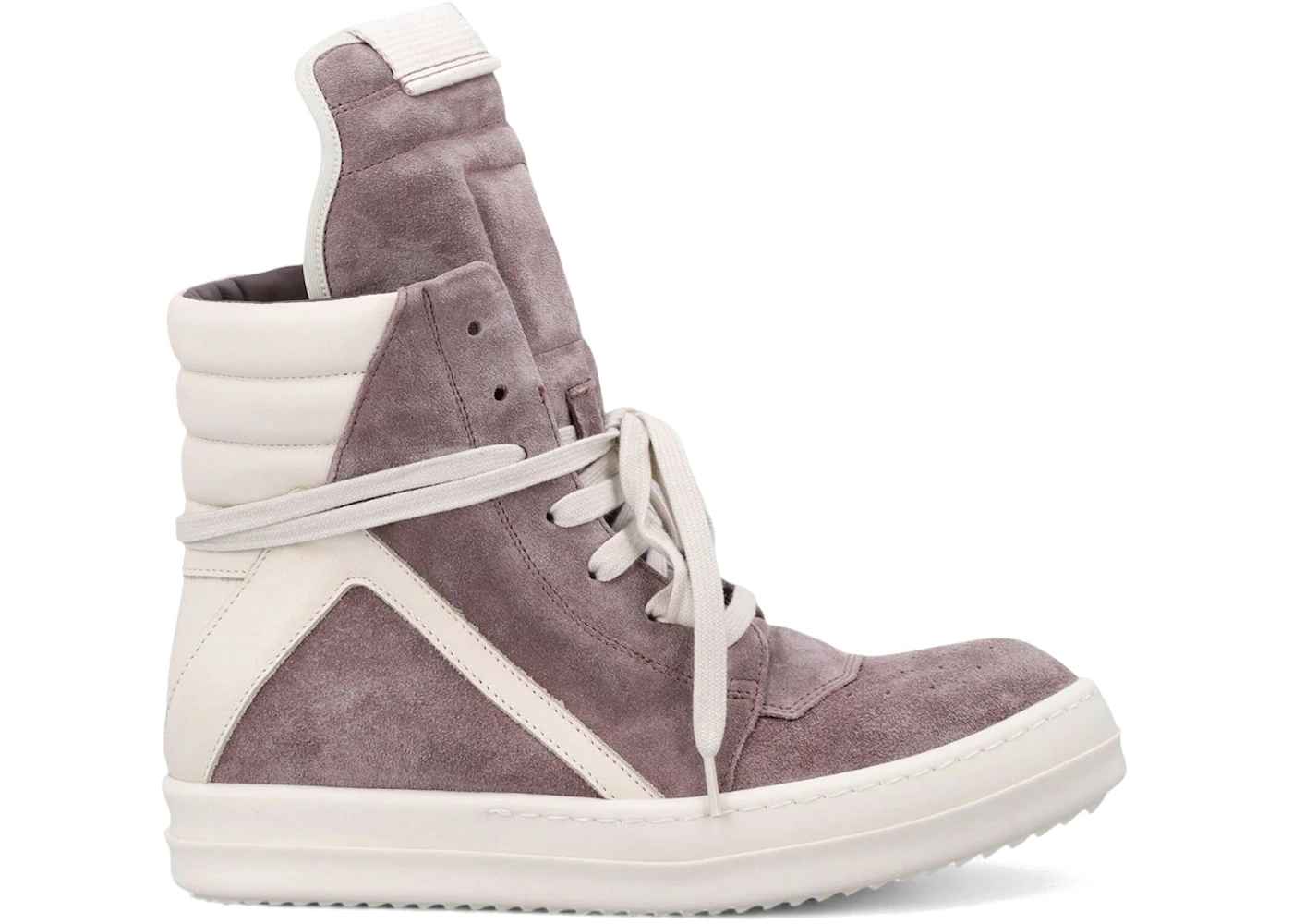 Rick Owens Temple Geobasket High Grape Milk (Women's)