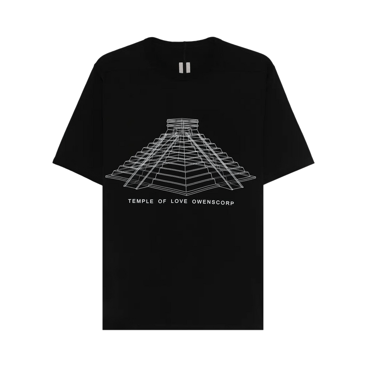 Rick Owens Brad T-Shirt 'Black/Milk'