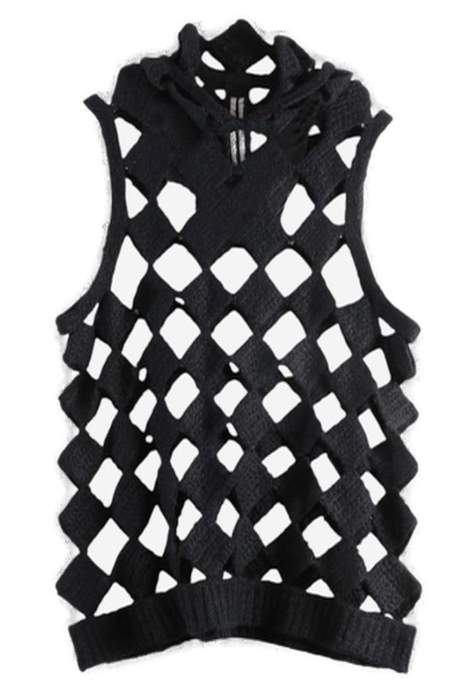 Rick Owens Sarutanya Hooded Tank