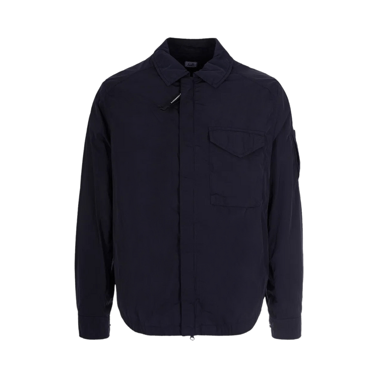 C.P. Company Chrome-R Zipped Lens Overshirt 'Total Eclipse'