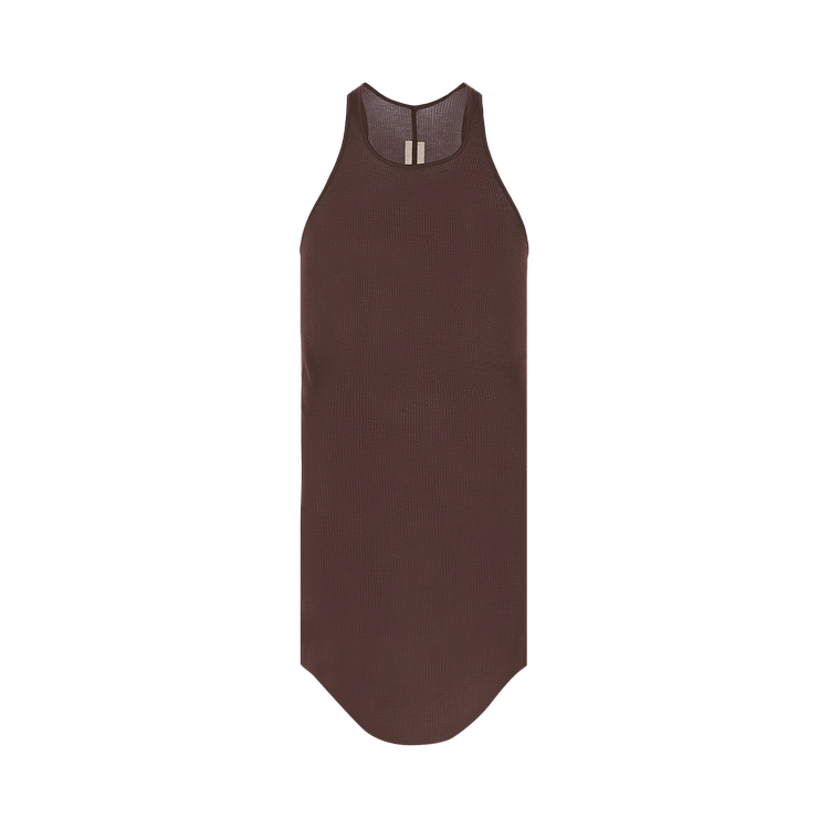 Rick Owens Basic Rib Tank Top 'Macassar'
