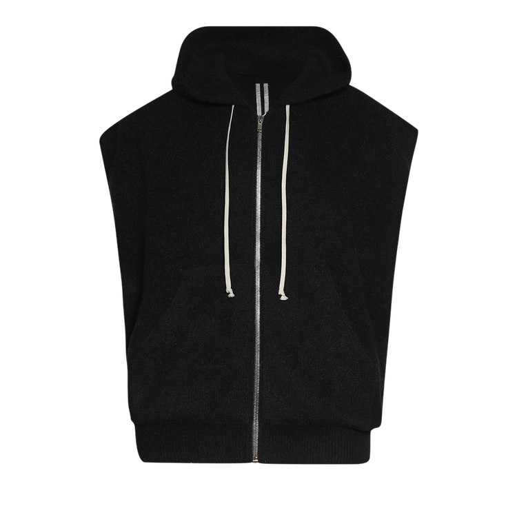 Rick Owens SL Hun Zipped Hoodie 'Black'