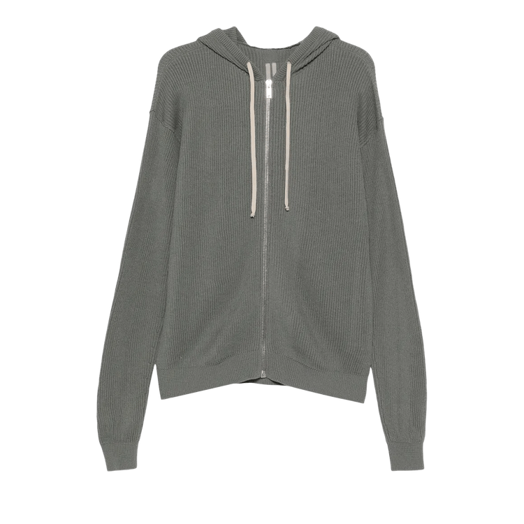 Rick Owens Giacca In Maglia Zipped Hoodie 'Euca'