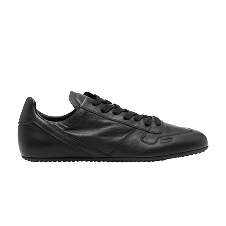 Rick Owens Minimal Low Top Sneaker 'Black'