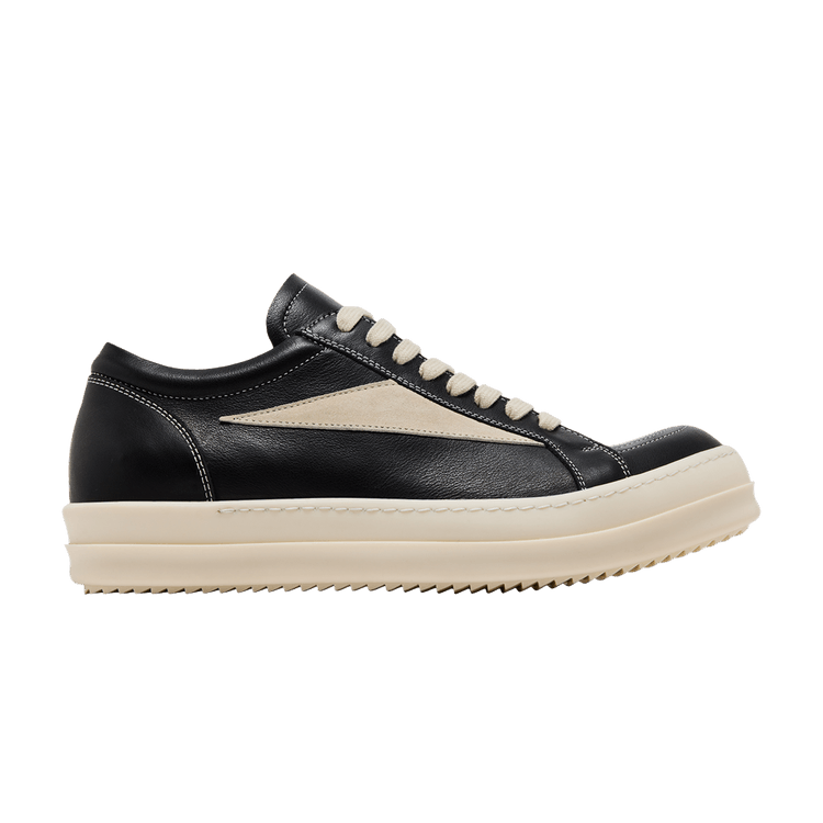 Rick Owens Vintage Sneaker 'Black Milk'