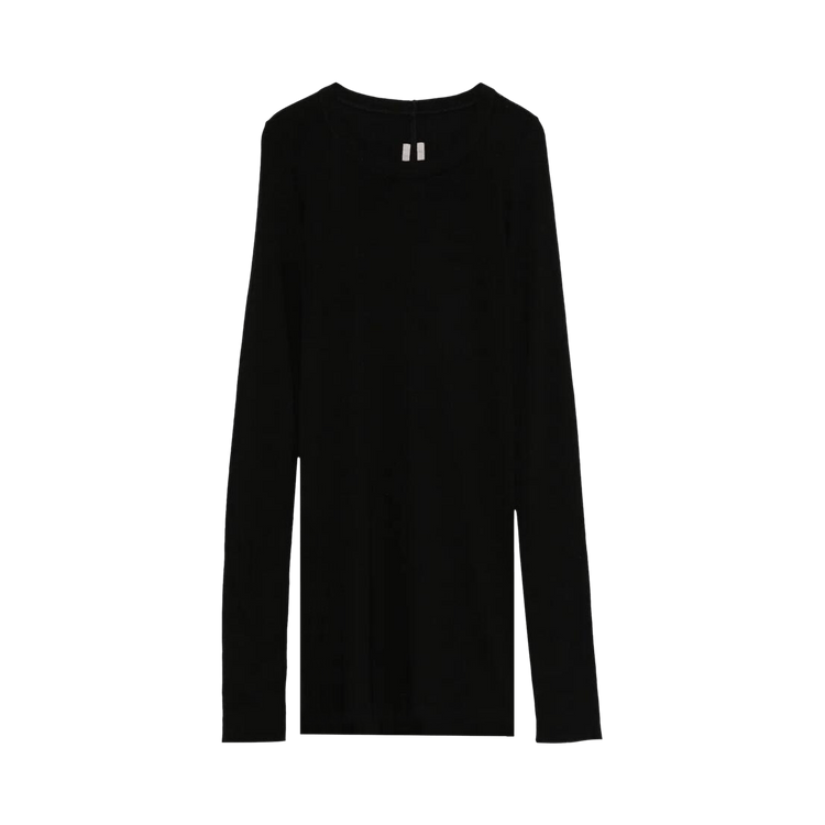Rick Owens Rib Long-Sleeve T-Shirt 'Black'