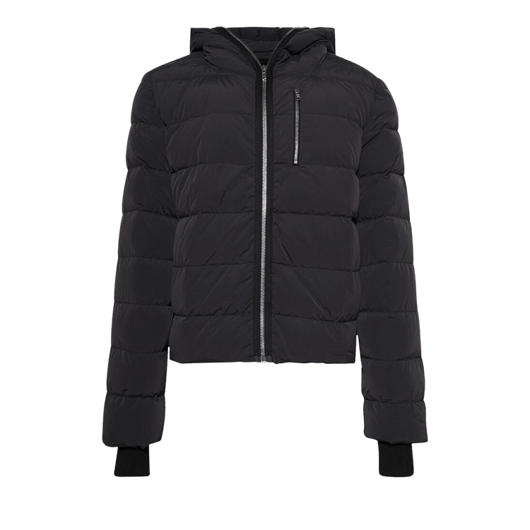 Rick Owens Hooded Puffer Jacket 'Black'