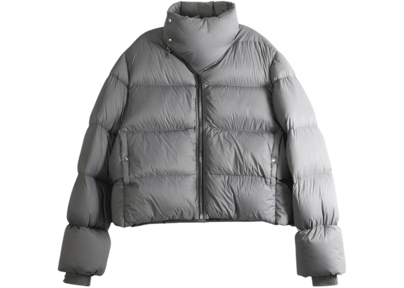 Rick Owens Turtle Jacket Steel
