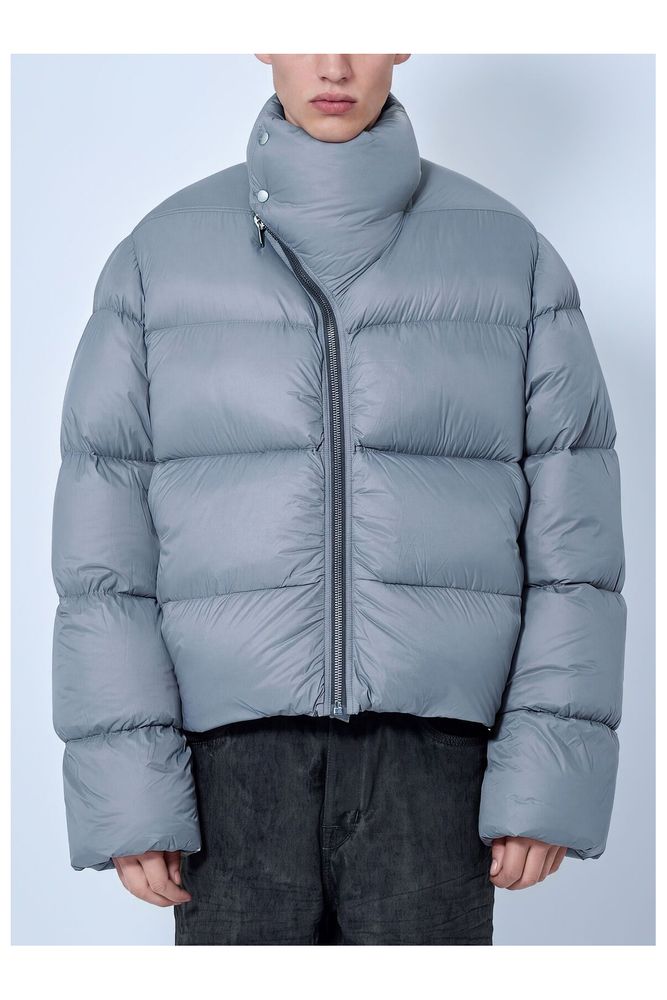 Rick Owens Turtle High-Neck Zipped Padded Jacket