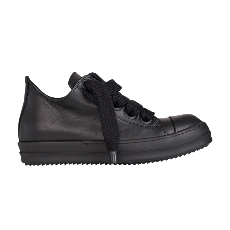 Rick Owens Jumbolace Low Sneaker 'All Black'