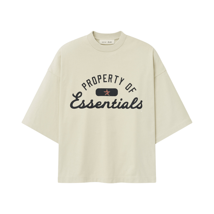Fear of God Essentials Astros Merch Tee 'Sandstone'