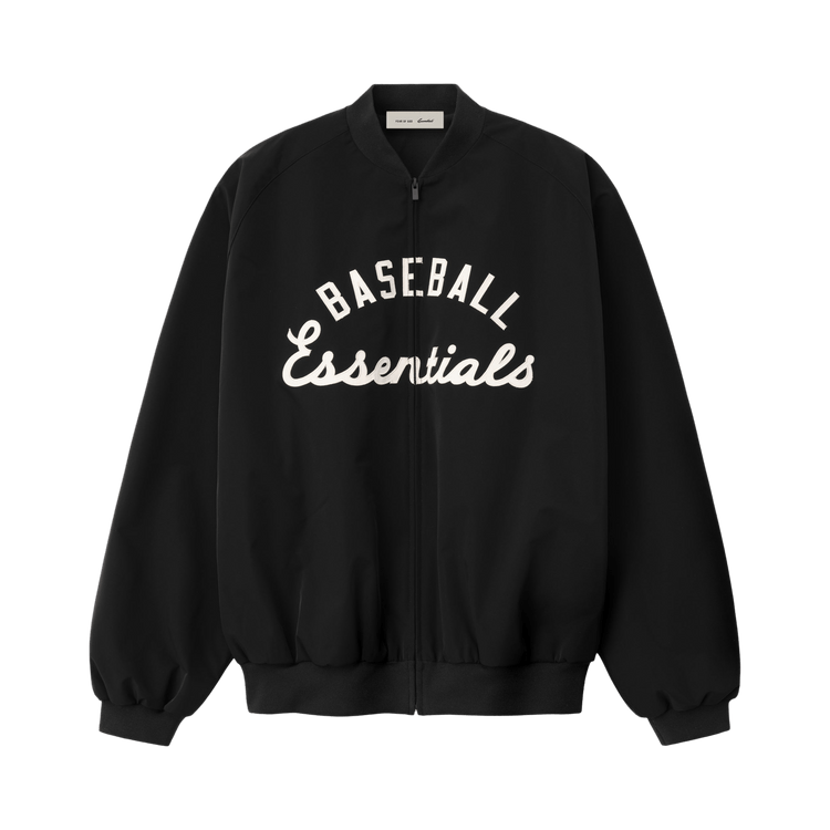 Fear of God Essentials MLB Full Zip Bomber 'Black'