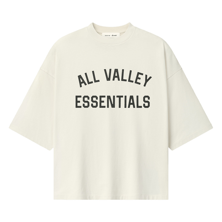 Fear of God Essentials Merch Tee Boxy Fit 'Ivory'