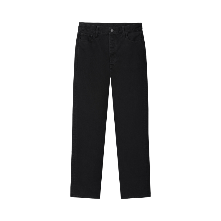 Fear of God Essentials Denim 5-Pocket Jeans 'Overdyed Black'