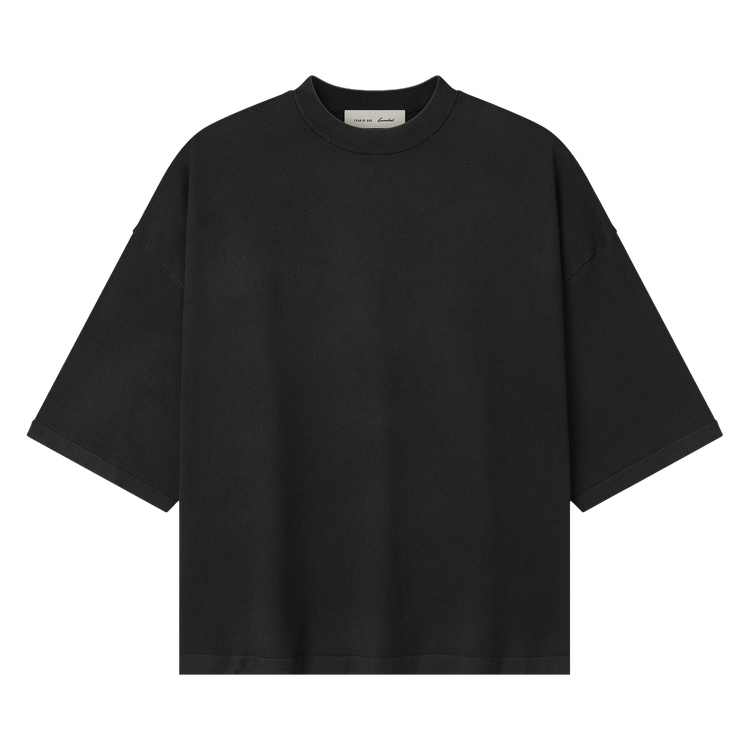 Fear of God Essentials Soft Knit Tee 'Vintage Black'
