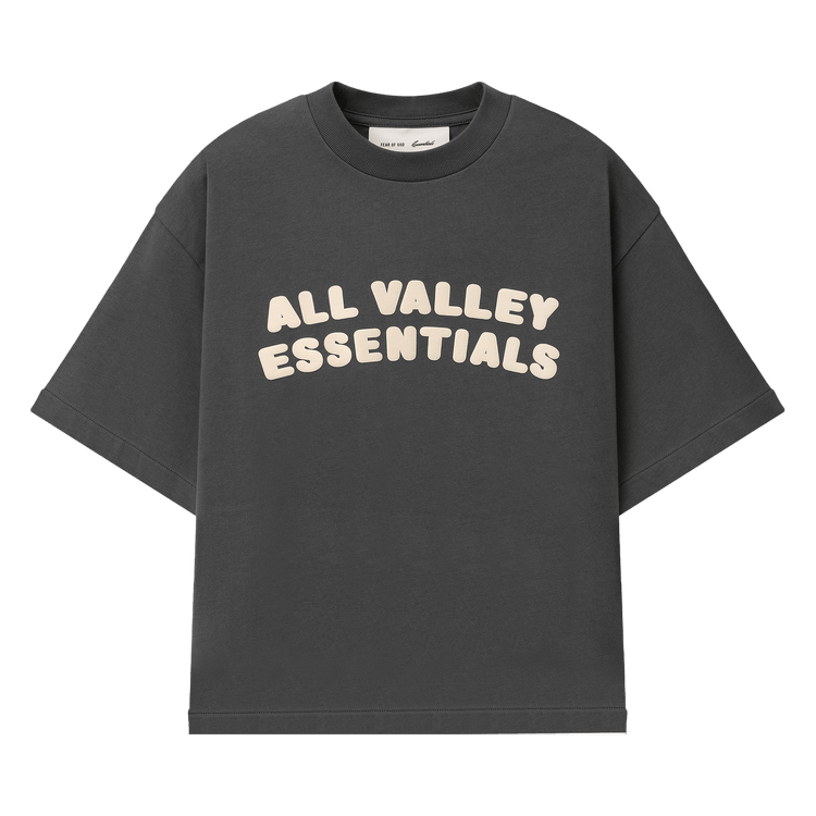 Fear of God Essentials Merch Tee Boxy Fit 'Iron Grey'