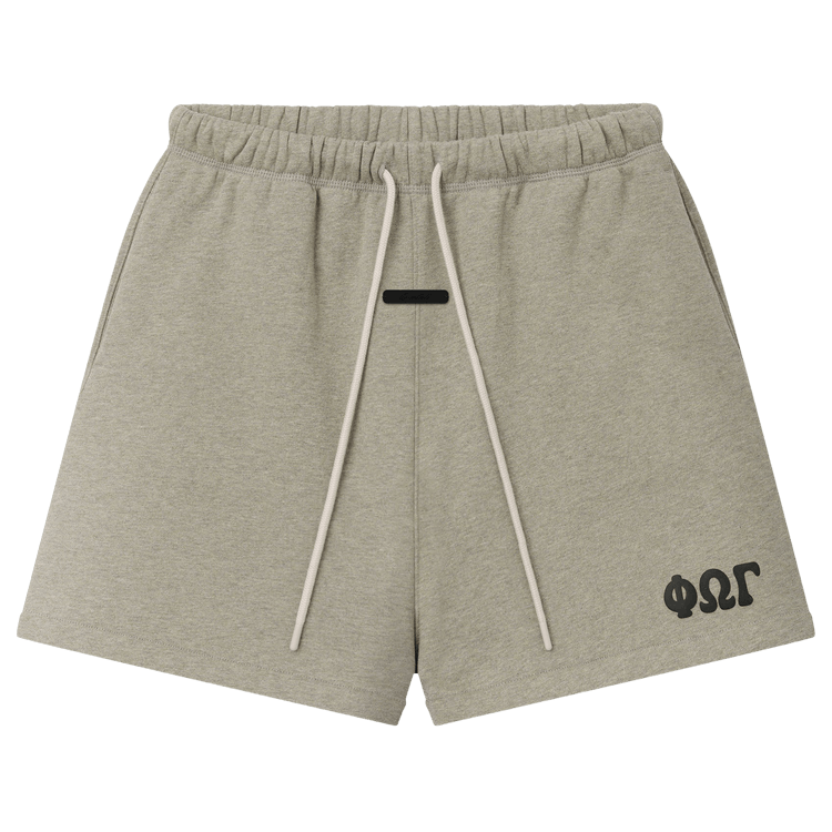 Fear of God Essentials Classic Sweatshort 'Washed Seal Heather'