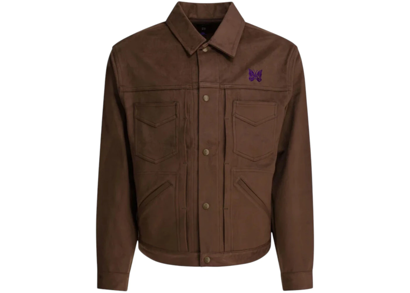 Needles Penny Jean Overshirt Brown