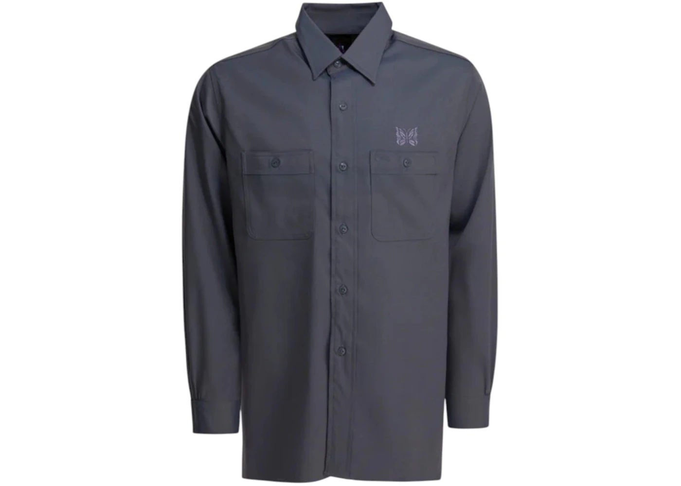Needles Cavalry Twill Shirt Grey