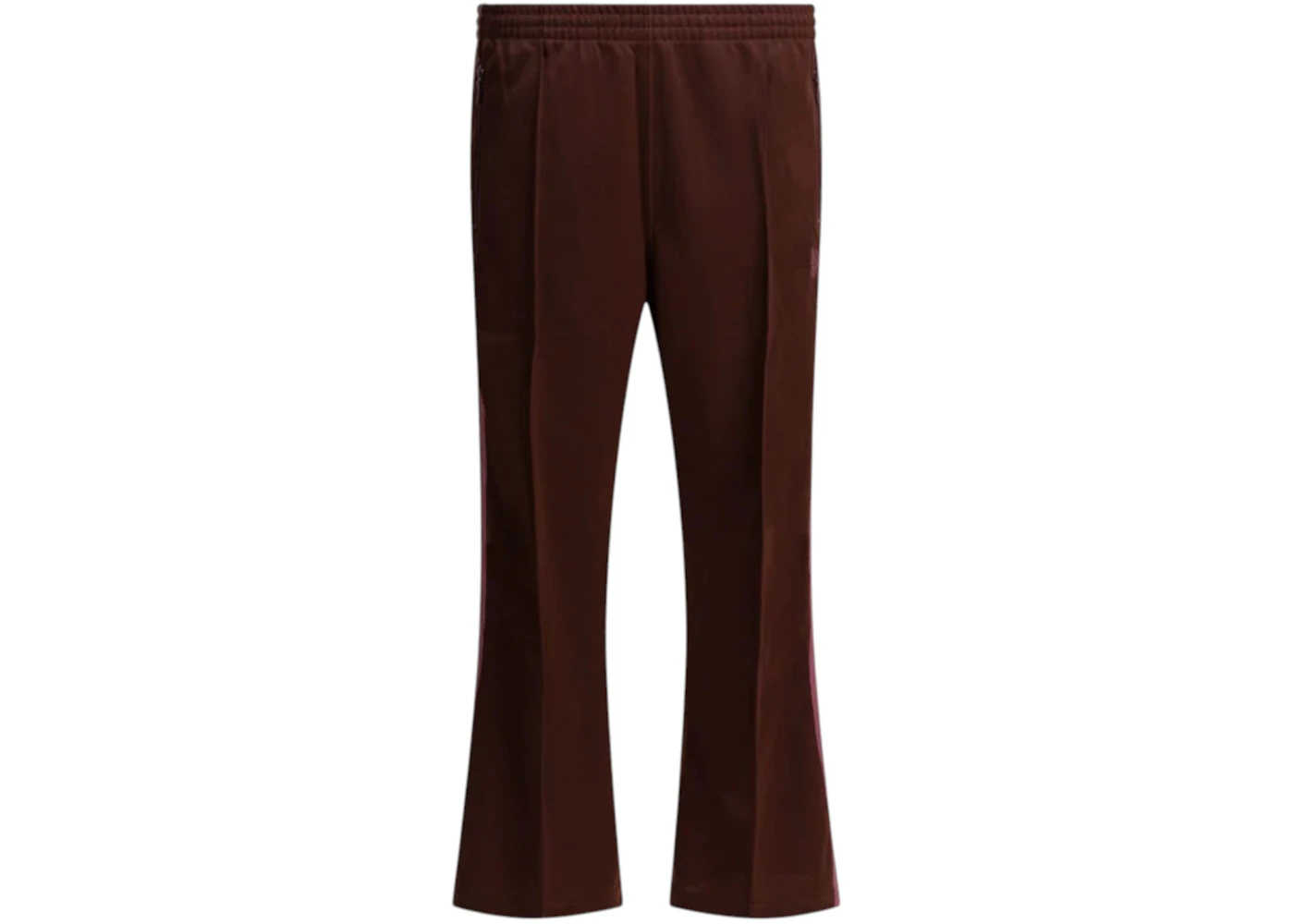 Needles Poly Smooth Sports Pants Bordeaux