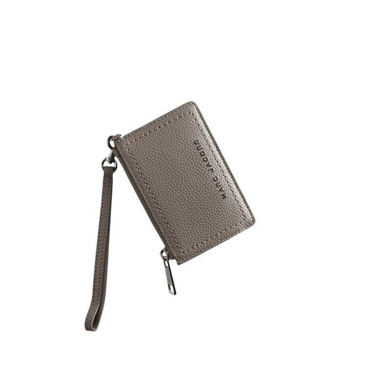 Marc Jacobs Groove Top Zip Wristlet 'Concrete'