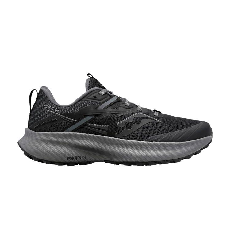 Saucony Wmns Ride 15 TR 'Black Charcoal'