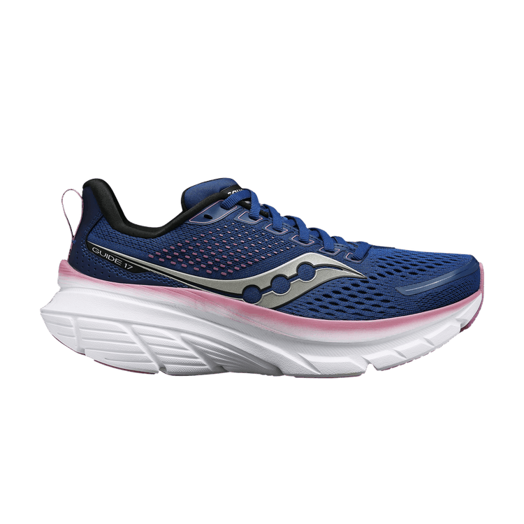 Saucony Wmns Guide 17 Wide 'Navy Orchid'