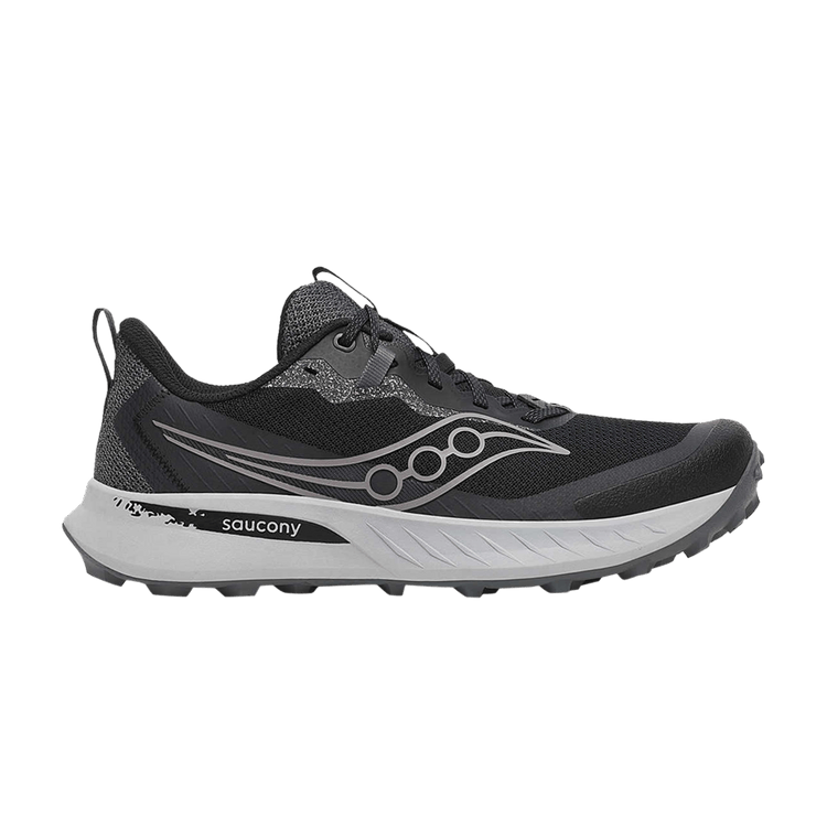 Saucony Peregrine 15 Wide 'Black Shadow'