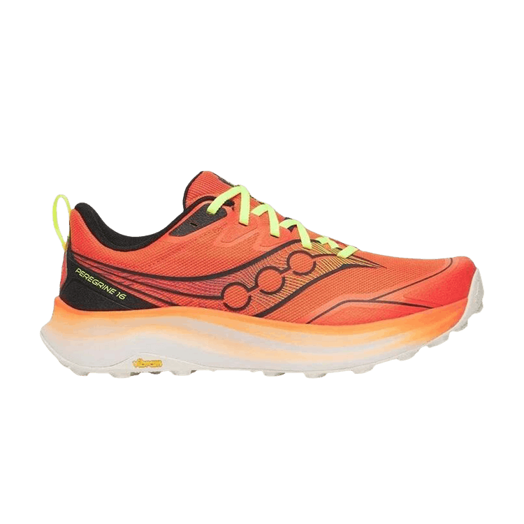 Saucony Peregrine 16 'Fire Black'
