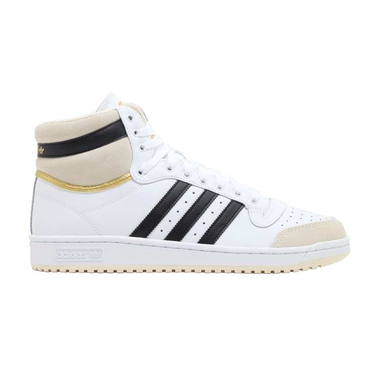 adidas Top Ten High 'White Black Gold'