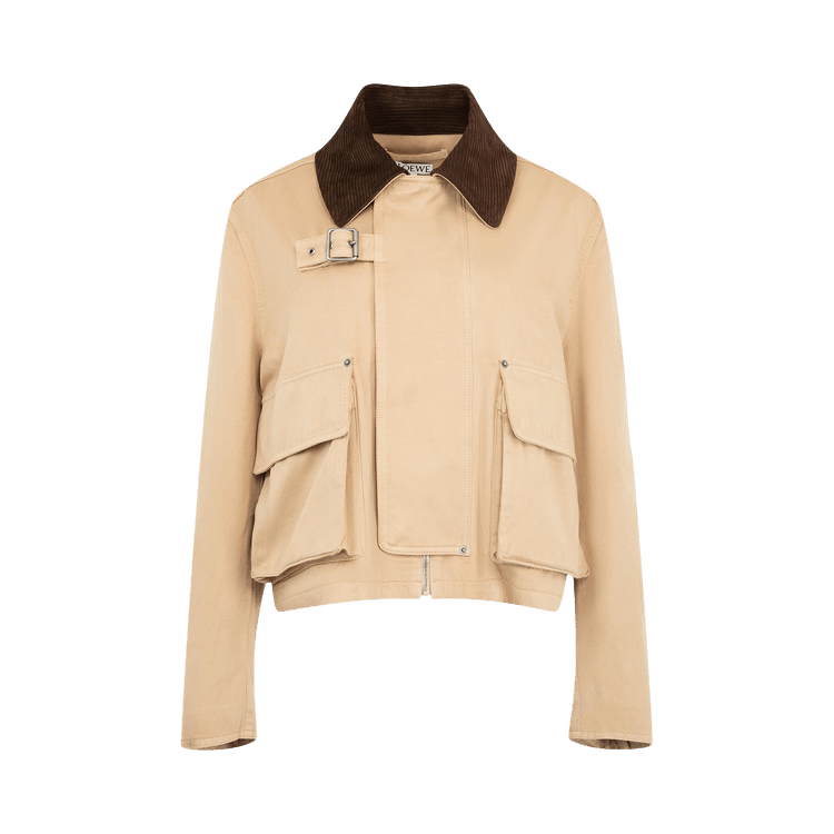 Loewe Short Parka 'Beige'