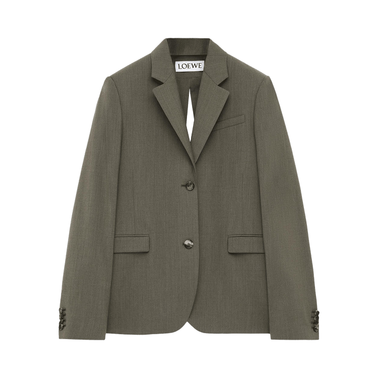 Loewe Tailored Jacket 'Khaki Green'