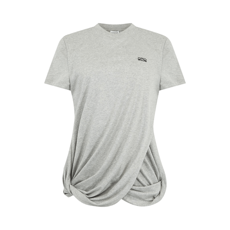Loewe Draped Top 'Grey Melange'