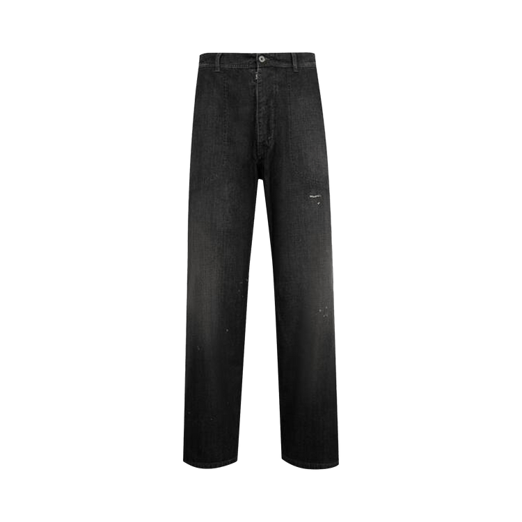 Maison Margiela Wide Leg Jeans 'Black'