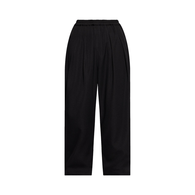 Maison Margiela Drawstring Wool Trousers 'Black'