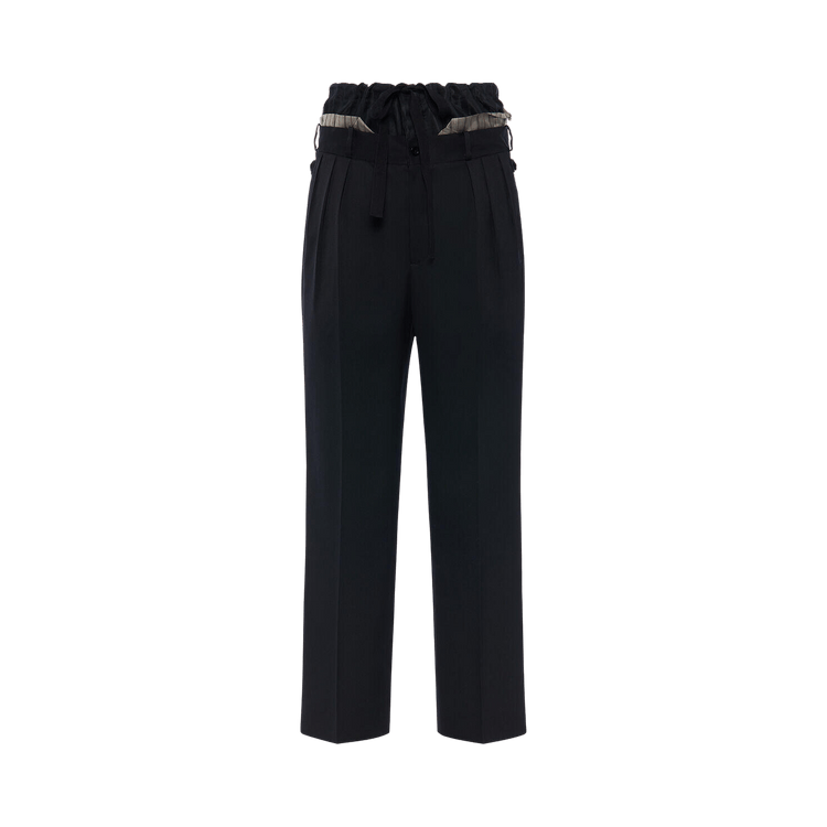 Maison Margiela Laye Pleated Trouser 'Black'