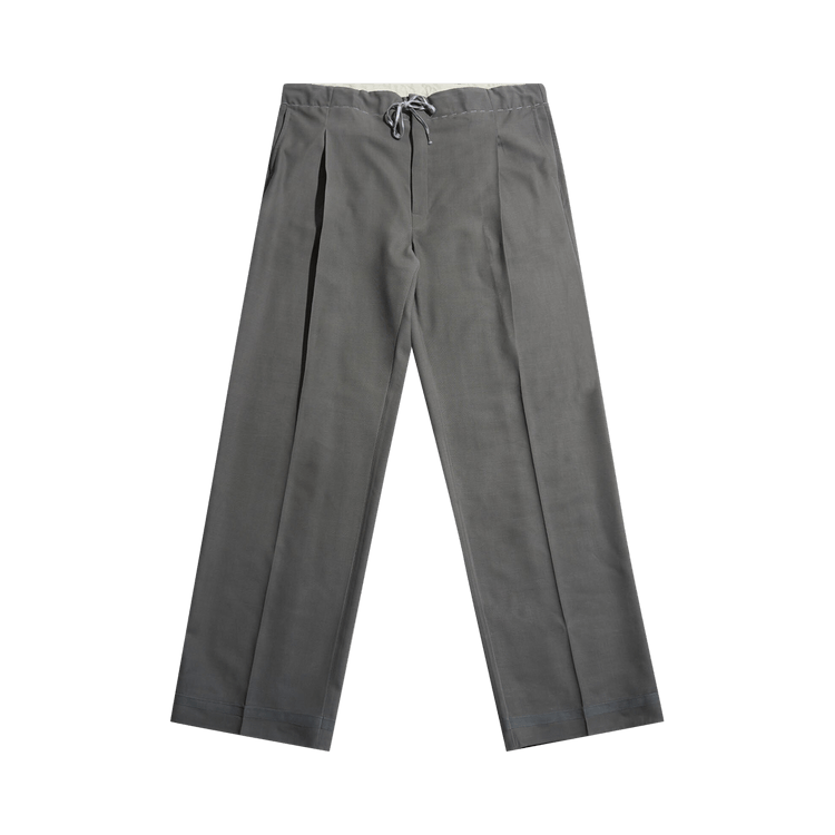 Maison Margiela Drawstring Wool Pants 'Grey'