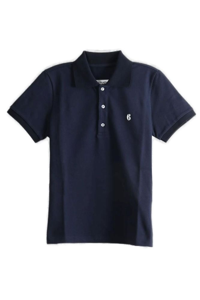 MM6 Maison Margiela Short-Sleeved Buttoned Polo Shirt