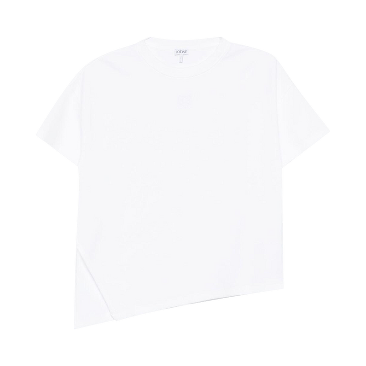 Loewe Asymmetric T-Shirt 'White'