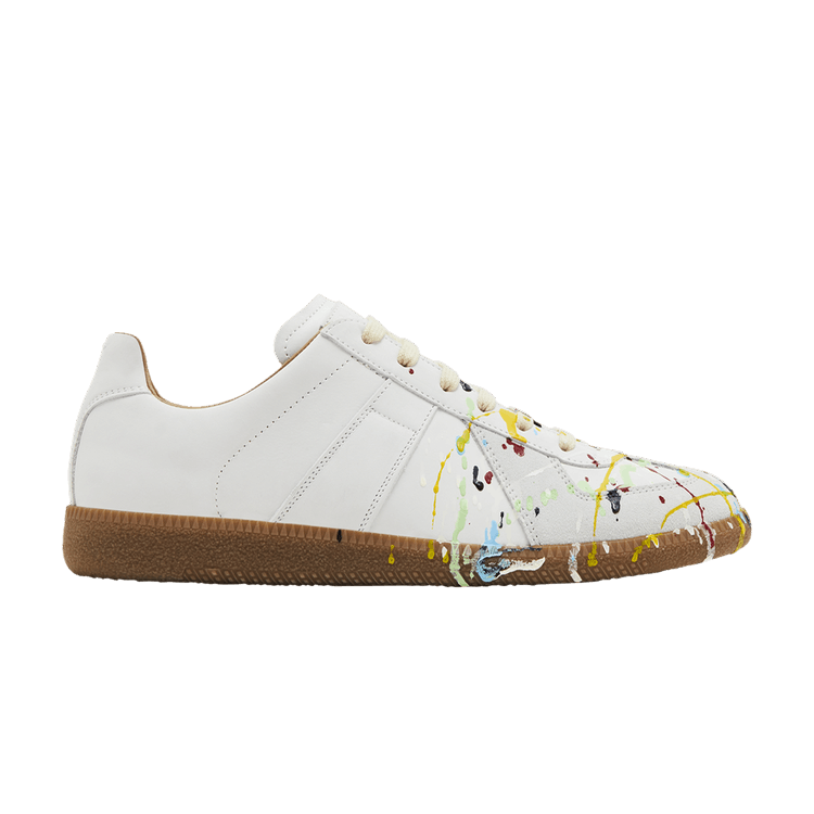 Maison Margiela Replica Low 'Paint Splatter - Grey'
